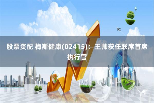 股票资配 梅斯健康(02415)：王帅获任联席首席执行官