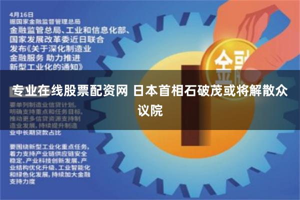 专业在线股票配资网 日本首相石破茂或将解散众议院