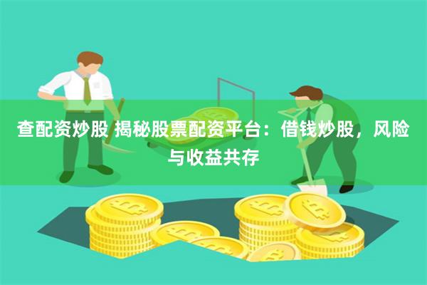 查配资炒股 揭秘股票配资平台：借钱炒股，风险与收益共存