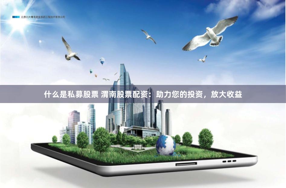 什么是私募股票 渭南股票配资：助力您的投资，放大收益