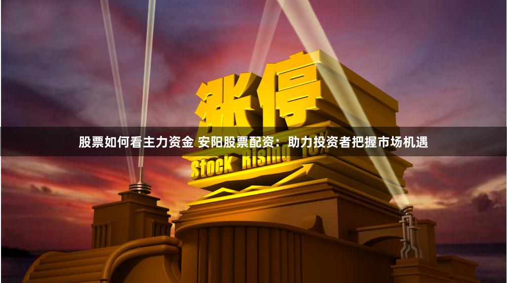 股票如何看主力资金 安阳股票配资：助力投资者把握市场机遇