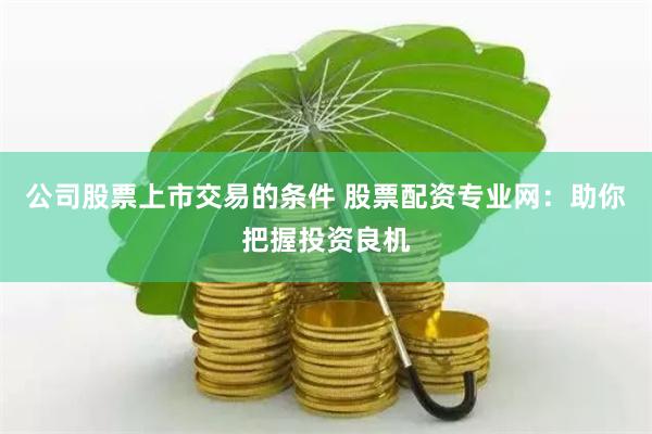 公司股票上市交易的条件 股票配资专业网：助你把握投资良机